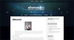 Desktop Screenshot of intention.com